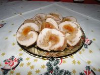 Pulyka karácsonyi töltelékkel